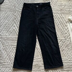 AG Adriano Goldschmied high waisted Wide-Leg crop Jeans